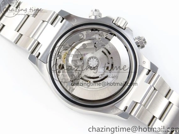 0418 TimelessDesign DAYTONA 116506 SS OMF BEST EDITION ICE BLUE DIAL ON SS BRACELET A7750 (SLIM MOVEMENT) 1811